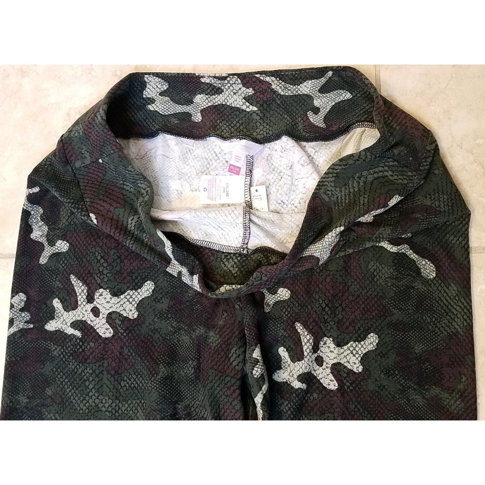 No Boundaries Women Soft Full Length Legging High Rise Camo Jrs XXL (19) NEW - Picture 3 of 4